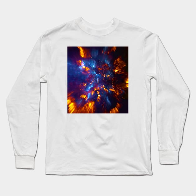 Blast Long Sleeve T-Shirt by LumiFantasy